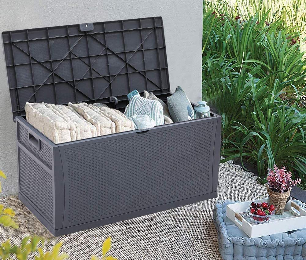  CrownLand 120 Gallon Outdoor Storage Deck Box
