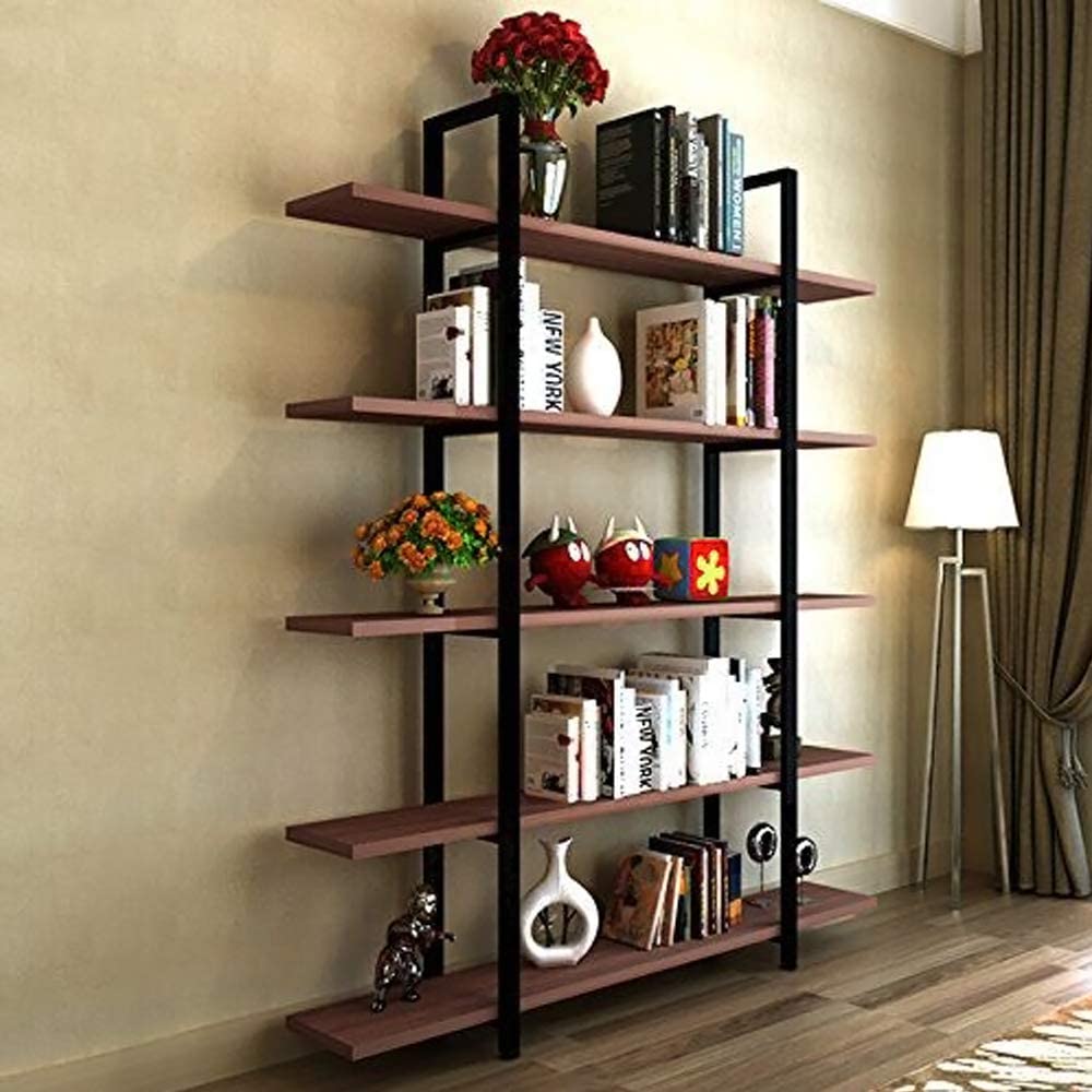 Tribesigns Vintage Industrial Style Bookcase