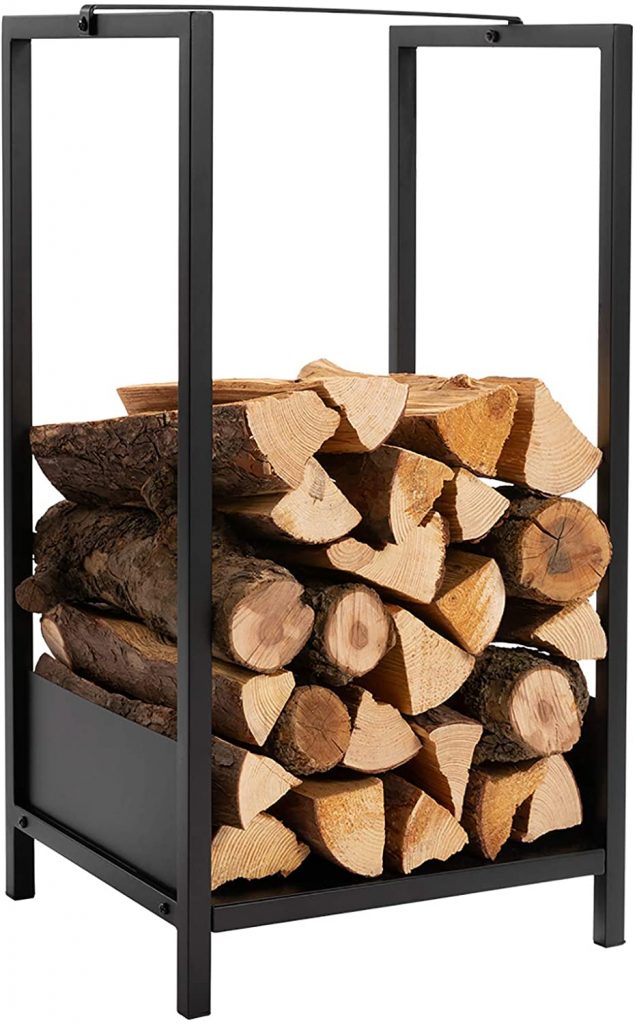  DOEWORKS Fireplace Log Rack 30 Inch Log Carrier 