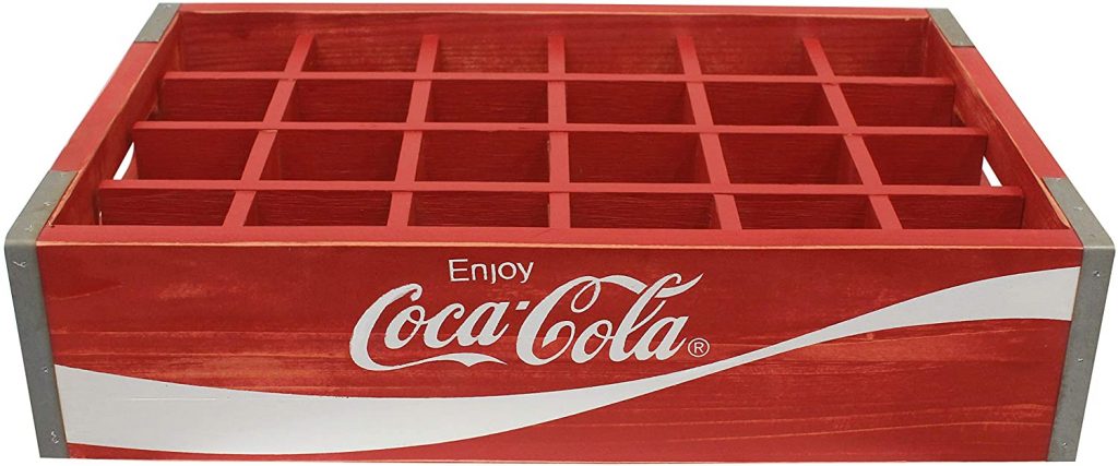  Leigh Country CP 98253 Red Vintage Wooden Coca-Cola Cubbies Serving and Storage Crates