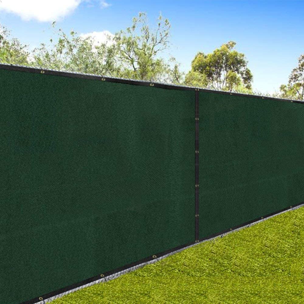 Color : Gray, Size : 75x460cm with Eyelet HLLING Balcony Privacy Screen Height 75cm/85cm/95cm for Outdoor Garden Fence Privacy Protection HDPE Windshield Anti-UV 