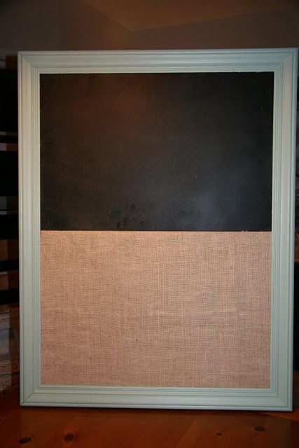 Cork Chalkboard