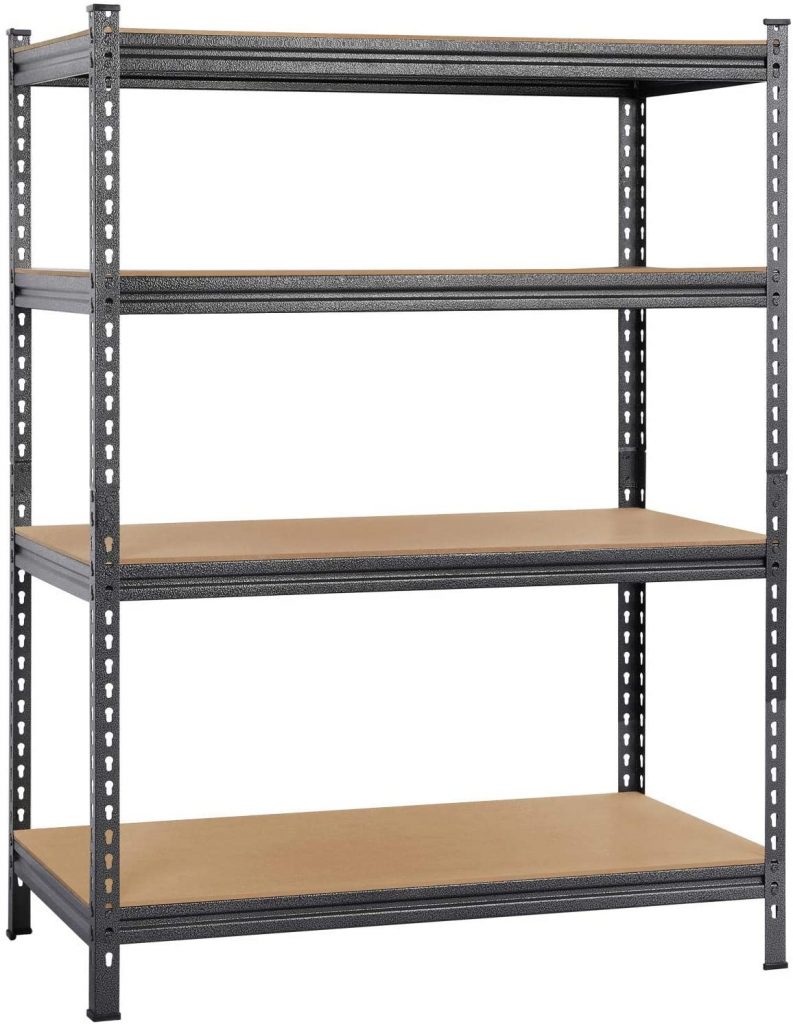 Topeakmart Heavy Duty 4 Level Garage Shelf Steel Metal Storage Adjustable Shelves Unit