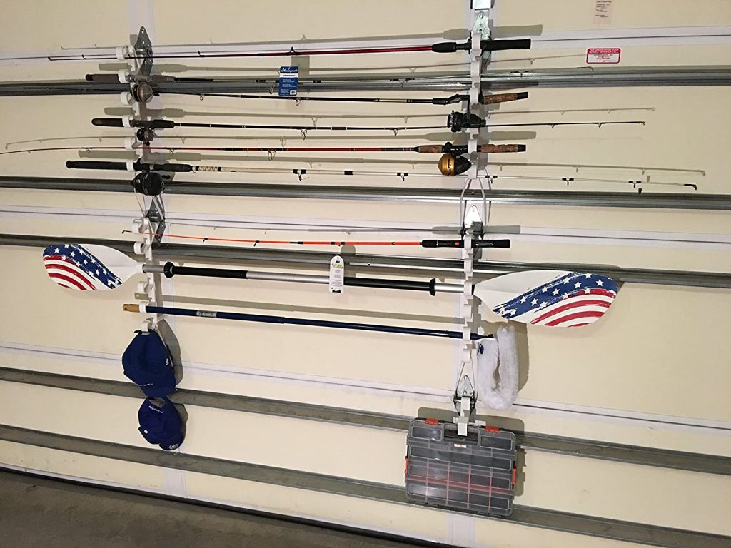 4th Wall Solutions Garage Fishing Rack