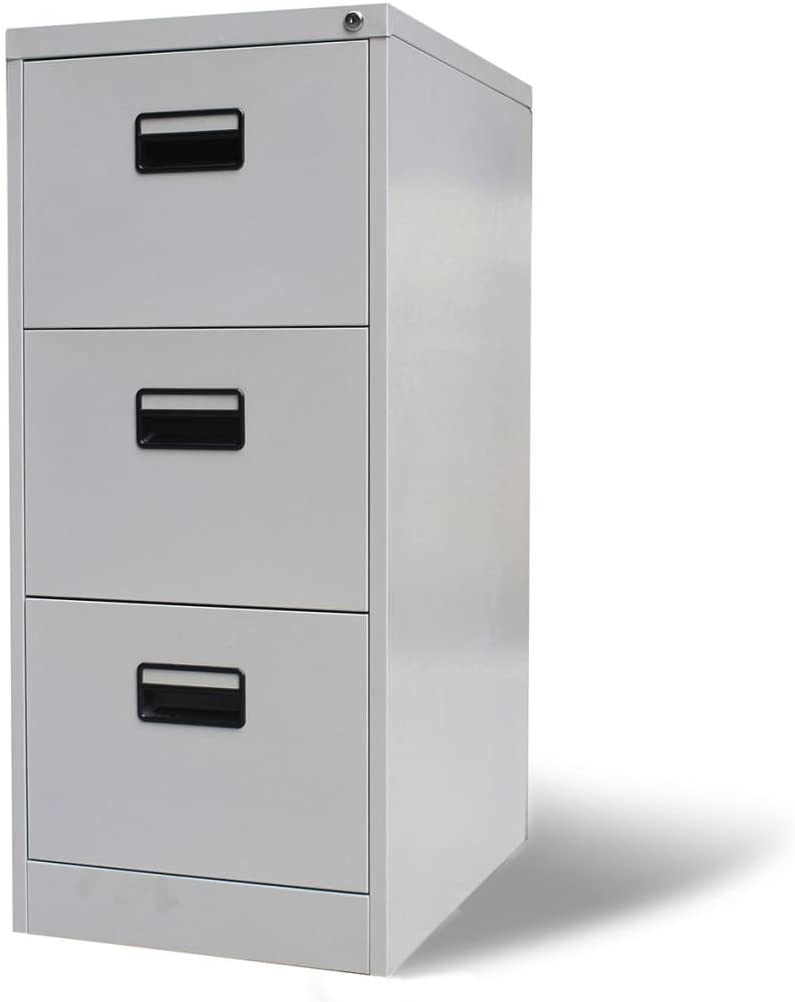 Office Cabinet File Filing Organizer w/ Door Multi-use Storage Furniture 54.1'' 