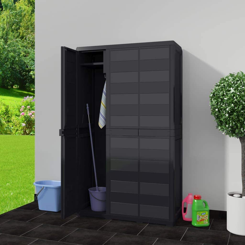 Qiilu Garden Floor Storage Cabinet