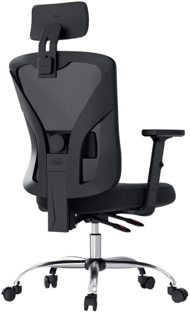  Hbada Ergonomic Office Desk Chair with Adjustable Armrest