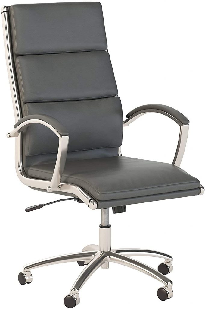  Bush Business Furniture 400 Series High Back Leather Executive Office Chair