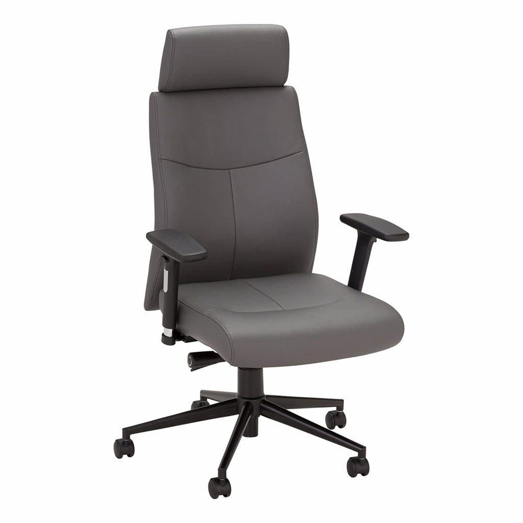  Norwood Commercial Furniture Ergonomic Fully-Adjustable Executive Office Desk Chair with Headrest
