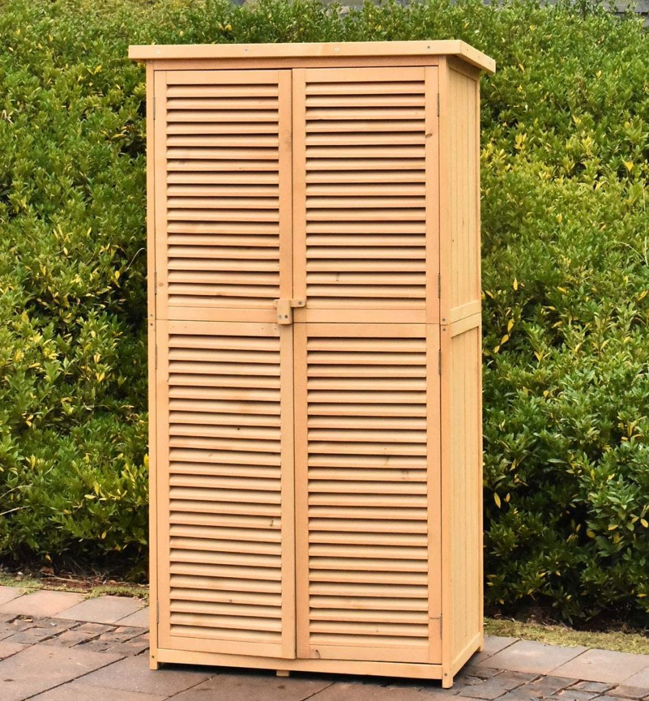  TITIMO 63" Outdoor Garden Storage Shed