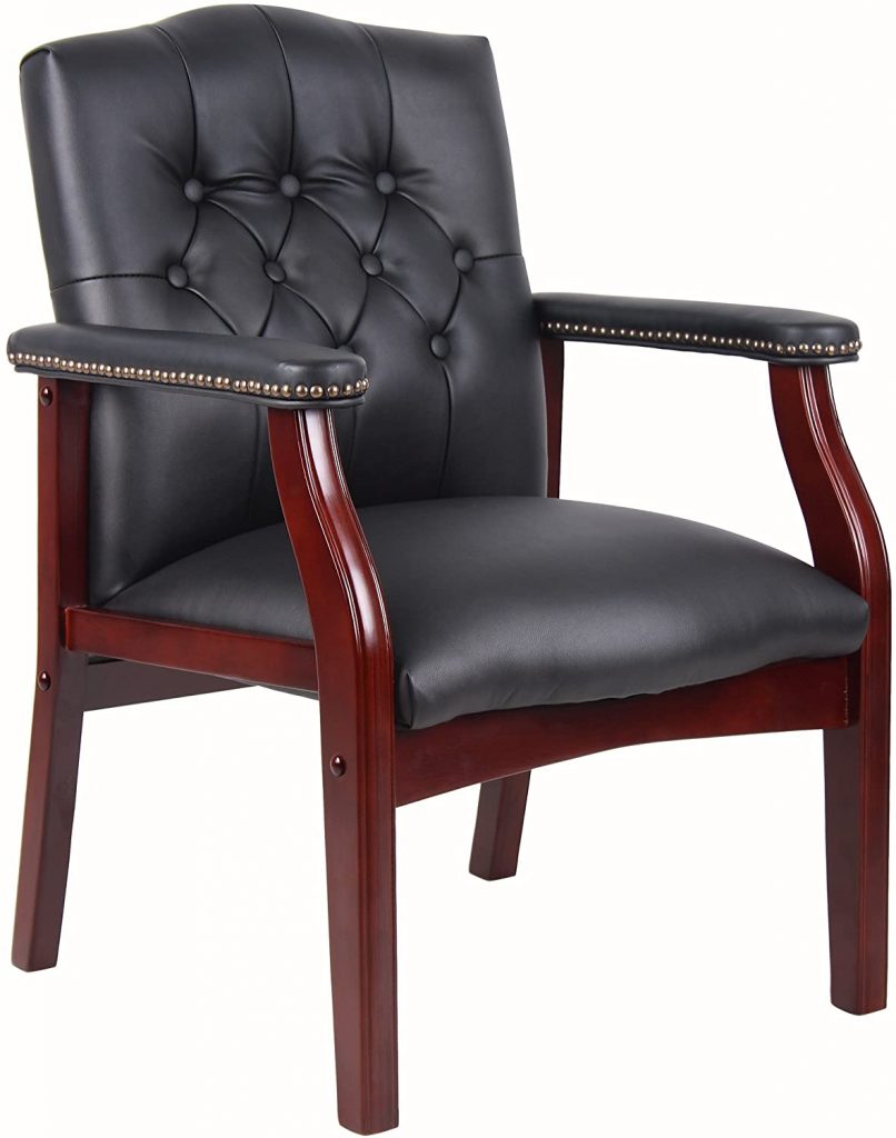  Boss Office Products Ivy League Executive Guest Chair