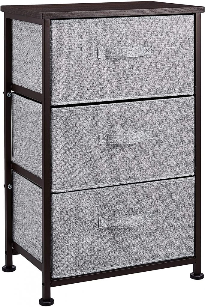  AmazonBasics Fabric 3-Drawer Storage Organizer