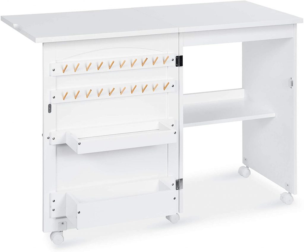 Best Choice Products Folding Sewing Table Multipurpose Craft Station