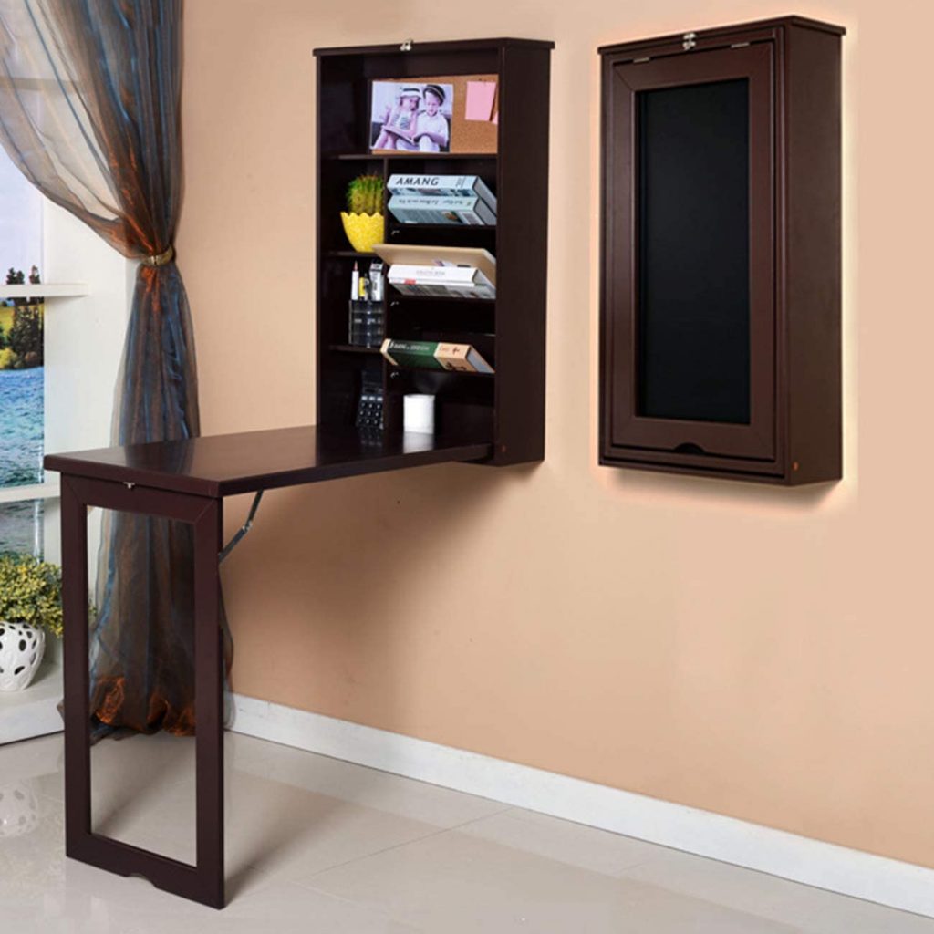 Fold Out Wall Mounted Convertible Table