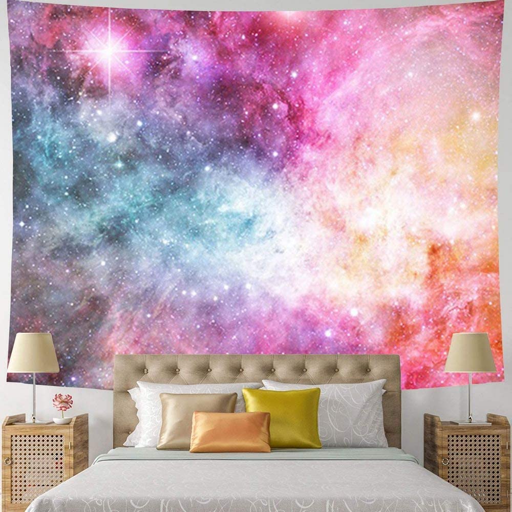 ENJOHOS Colorful Galaxy Tapestry Hanging Decorations