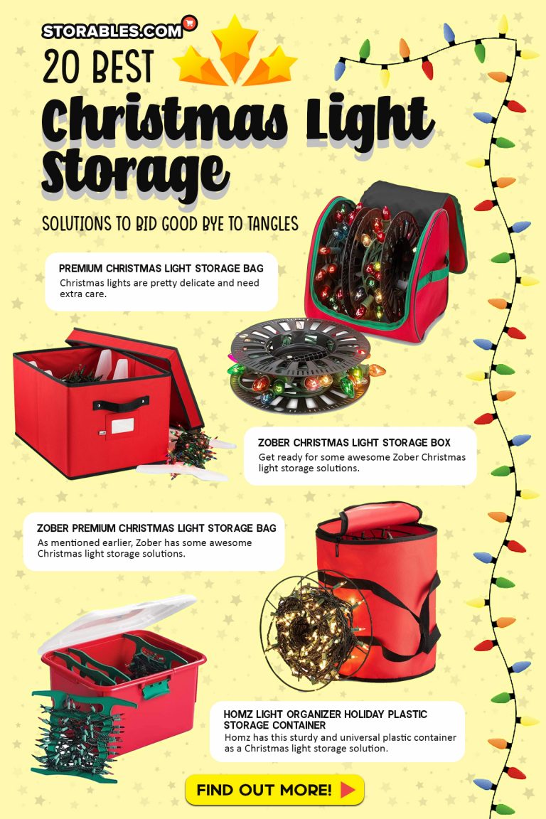 20 Best Christmas Light Storage To Bid Tangles Goodbye Storables