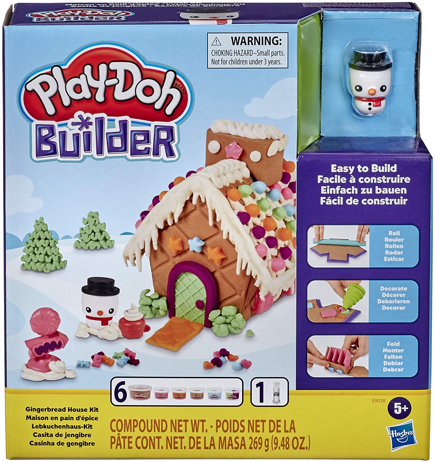 Play-Doh Builder Gingerbread House