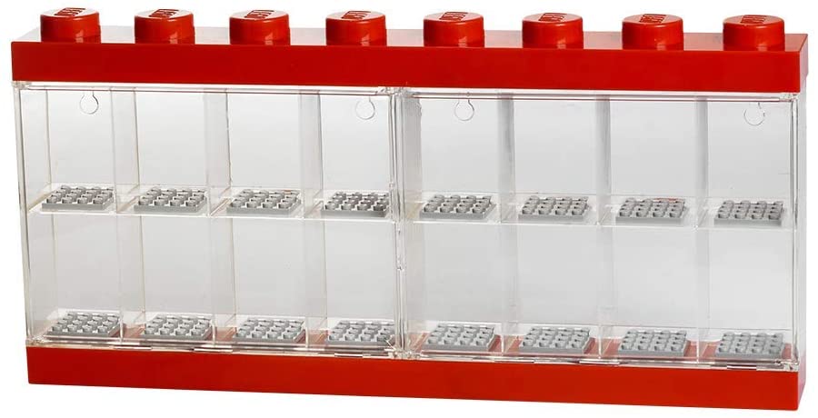 Room Copenhagen Lego Minifigure Display Case 16 Red