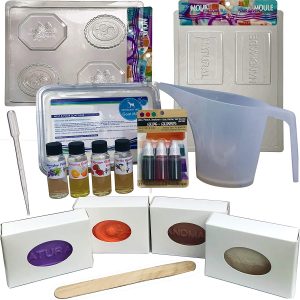 Soap making equipment kit for adults and kids