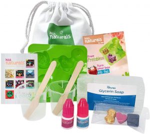 organic diy soap making kit for kids