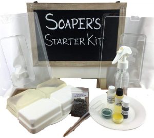 Beginner-friendly melt and pour soap making kit