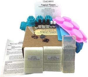 Top-quality soap making supplies with floral scents