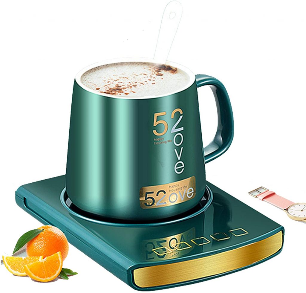 55°C Constant Temperature Smart Insulation Mat 4-speed Adjustment for Tea Milk Water Beverage Coffee Coaster