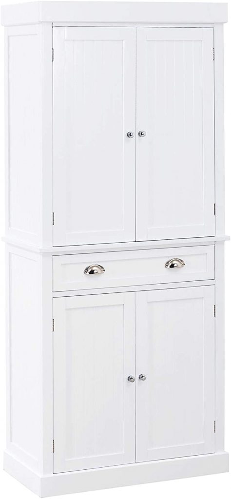  SJ Collection Eldon Wood Decorative Storage Cabinet