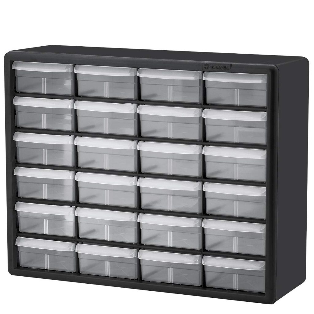 Akro-Mils 24 Drawer 10124, Plastic Parts Storage Hardware and Craft Cabinet