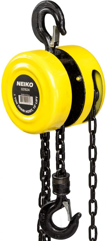  Neiko 02182A Chain Hoist with 2 Hooks