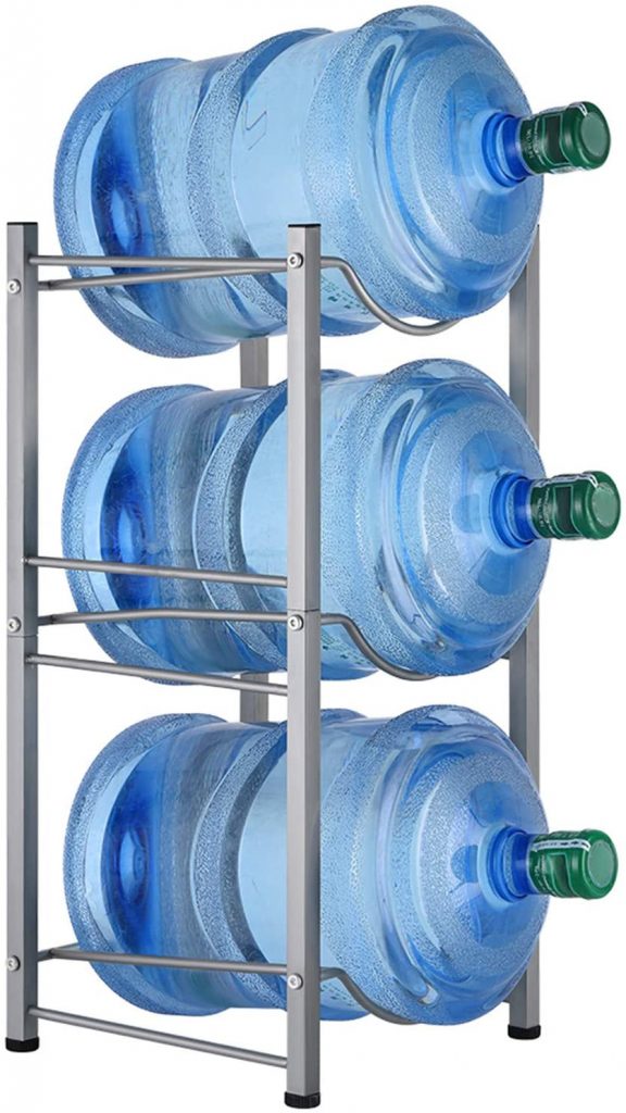  MOOACE 3-Tier Water Cooler Jug Rack,