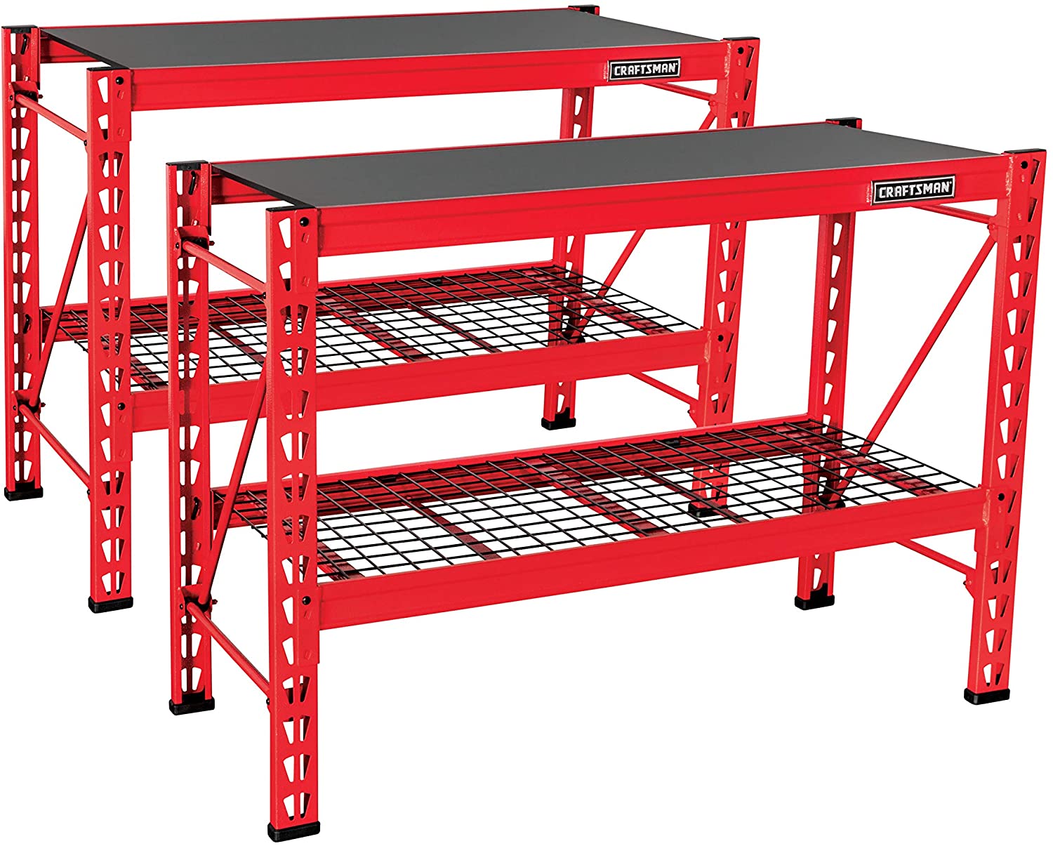 Modular Shelving Systems For Compact Garage Tool Storage And Shelving ...