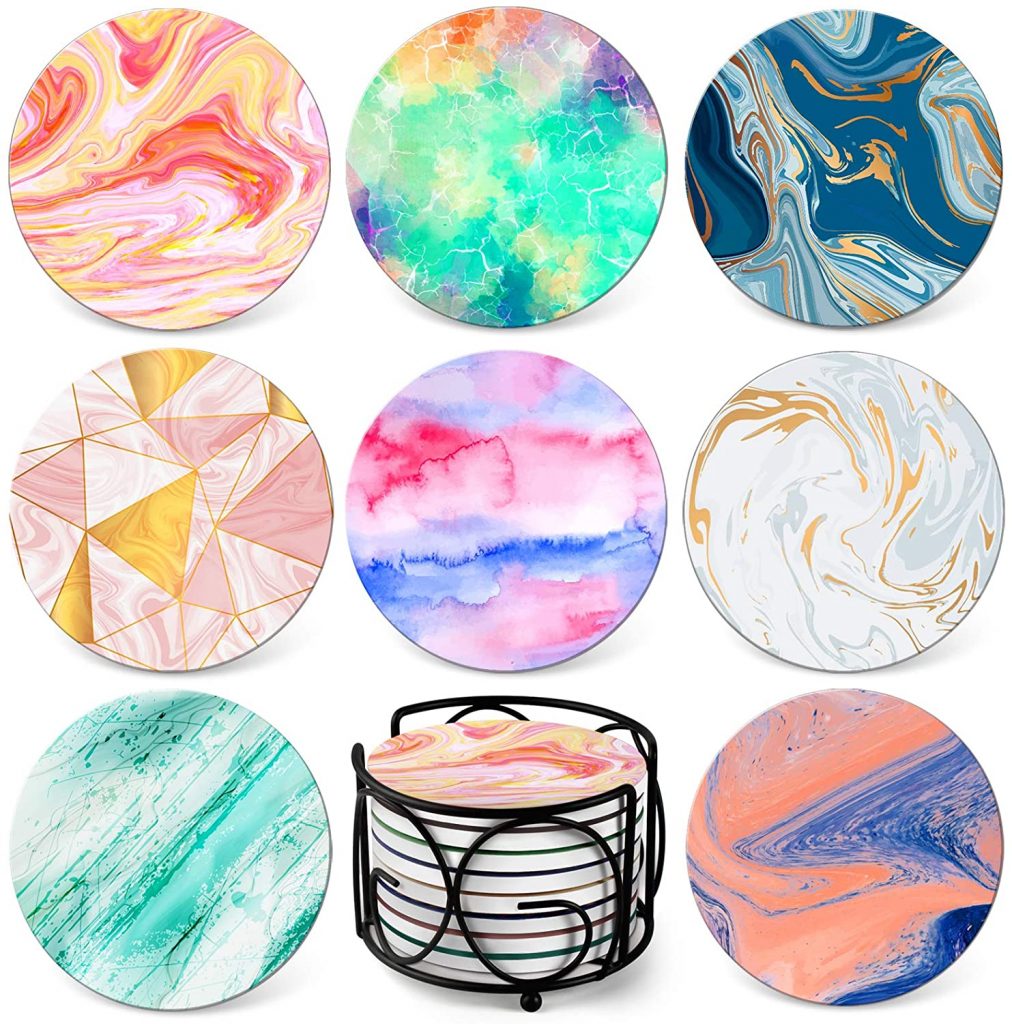 Color Marble Coasters
