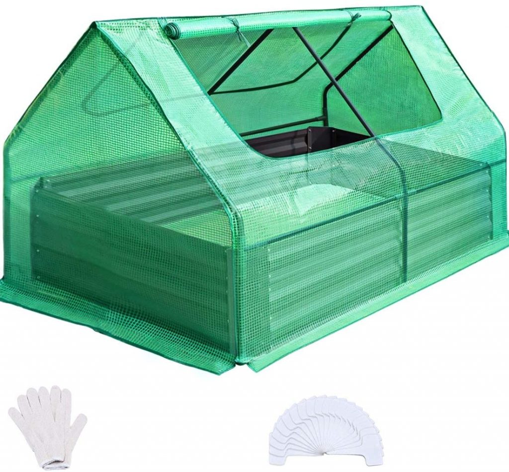 Quictent Vegetable Garden Bed With Tent