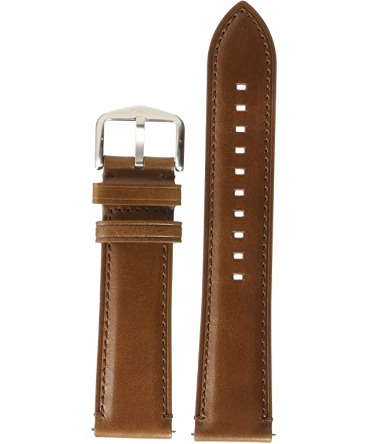 Fossil Leather and Stainless Steel Interchangeable Watch Band Strap