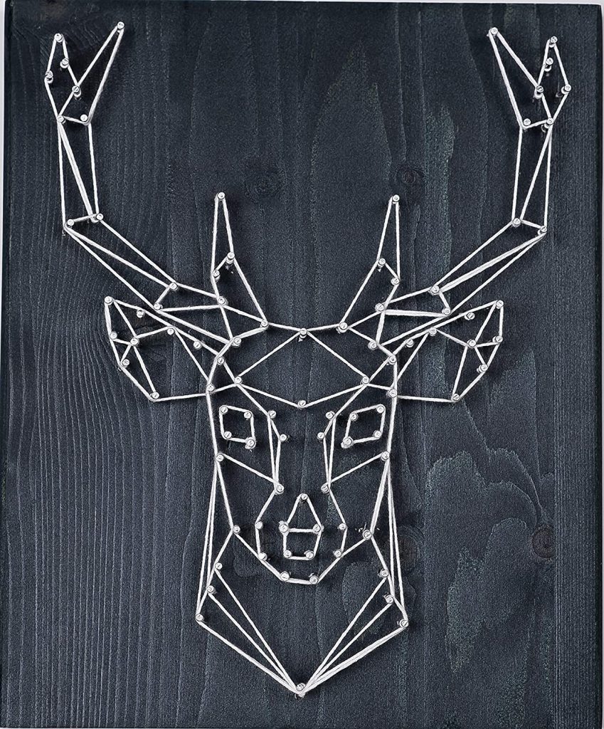 DIY Deer Art String Crafts for Girls Kids Teens Ages 8-15