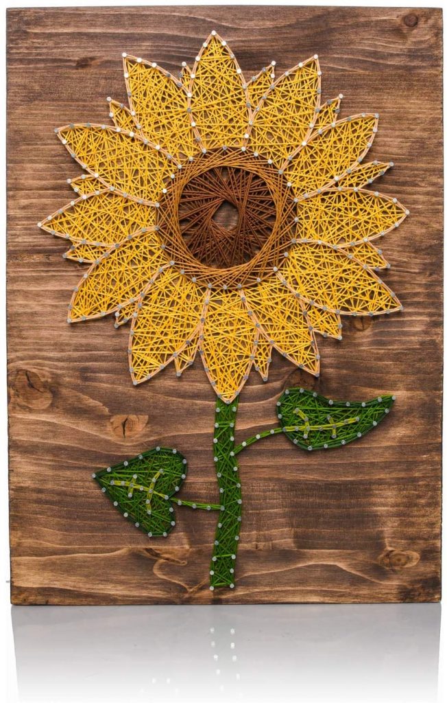  Sunflower String Art 