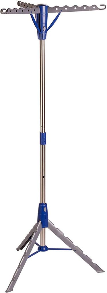  Honey-Can-Do Tripod Clothes Drying Rack, Blue