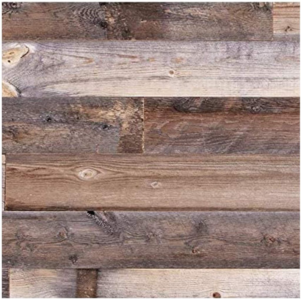  Centennial Woods Real Reclaimed Wood Planks, Cody Finish, 10 Square Feet