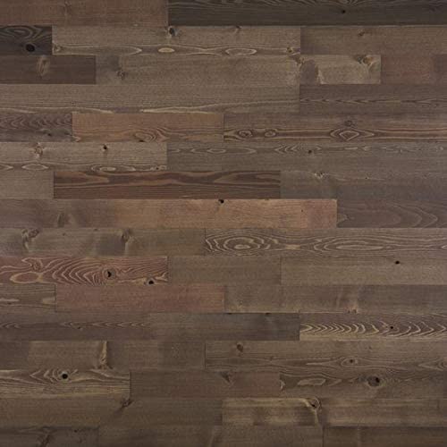  Timberchic River Reclaimed Wooden Wall Planks - Simple Peel and Stick Application.
