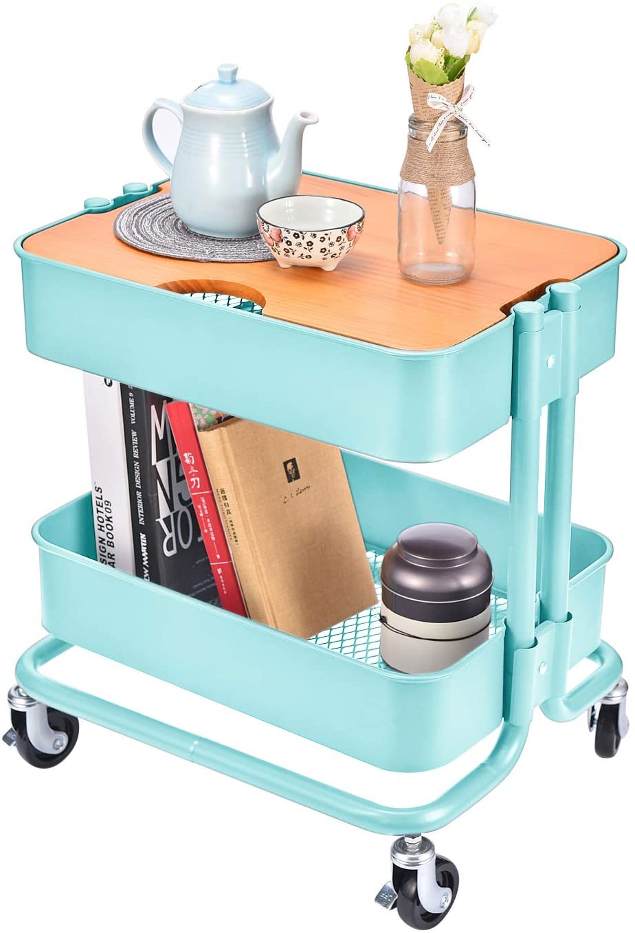 Rolling Cart With Art Table
