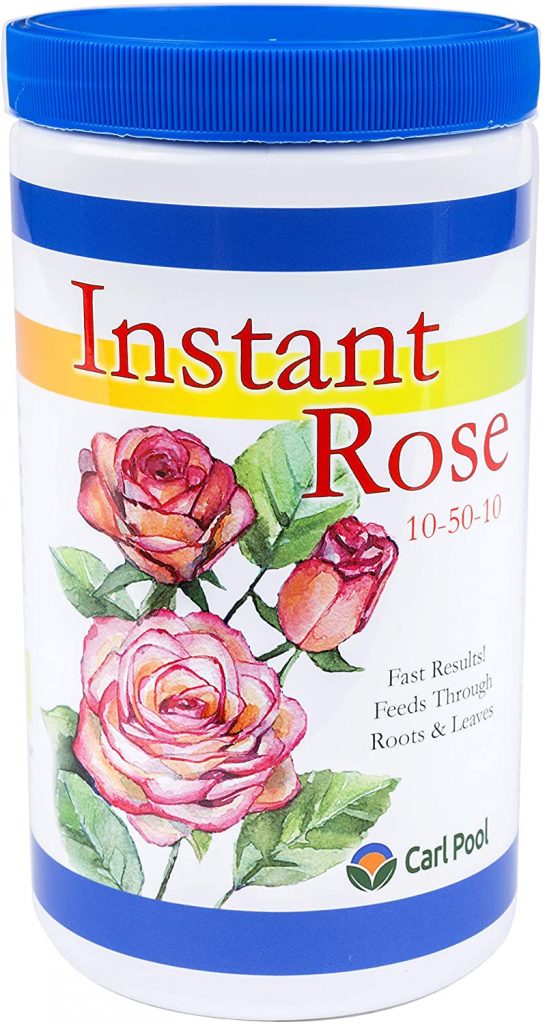  Instant Rose Plant Food - Water Soluble 24oz 10-50-10 - Carl Pool Fertilizers