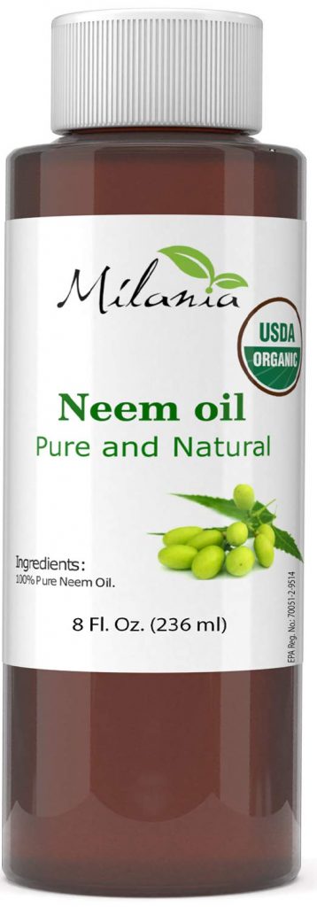  Premium Organic Neem Oil (8 Oz.) Virgin, Cold Pressed, Unrefined 100% Pure Natural Grade A. Excellent Quality.