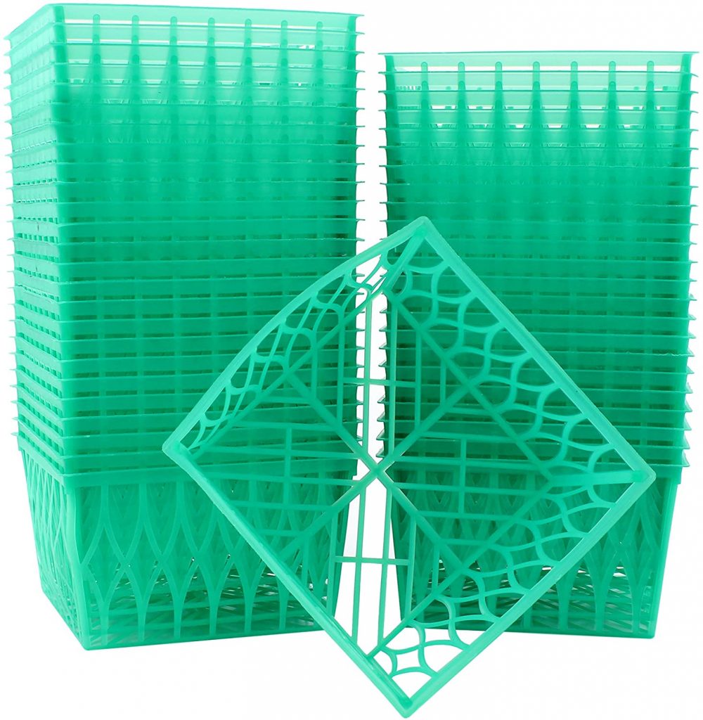  48-Pack Pint Size Plastic Berry Baskets