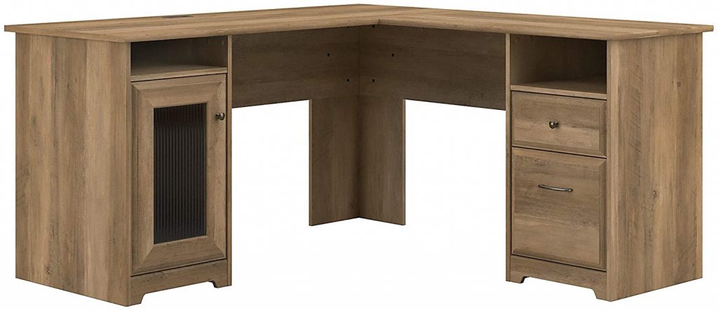  Bush Furniture Cabot 60W L Desk
