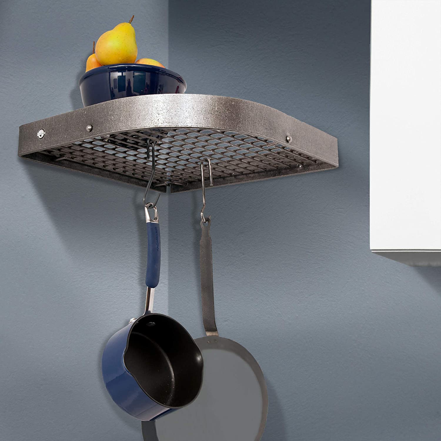 20 Best Hanging Pot Racks To Make Your Kitchen ClutterFree Storables