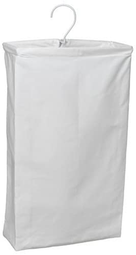 Household Essentials 148 Hanging Cotton Canvas Laundry Hamper Bag