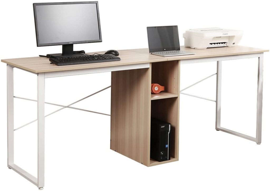 Soges 2-Person Home Office Desk