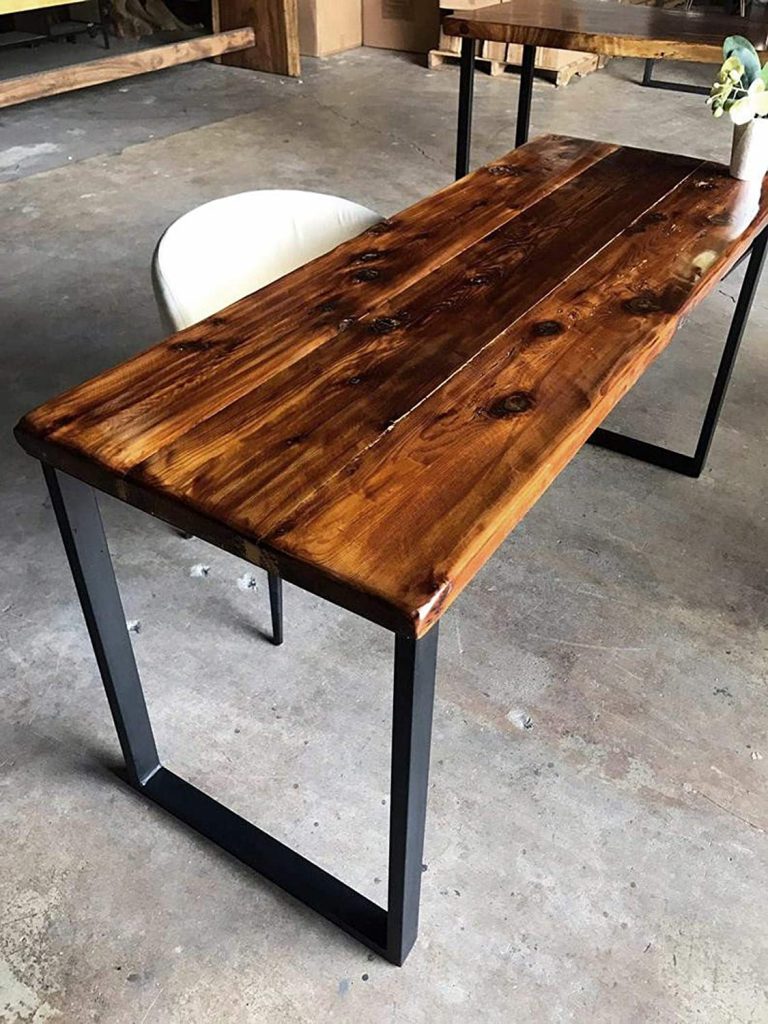 UMBUZÖ Solid Reclaimed Wood Desk