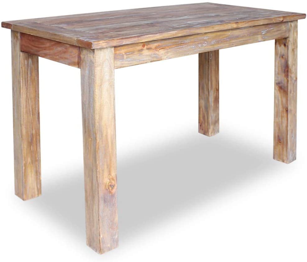  vidaXL Solid Reclaimed Wood Dining Table